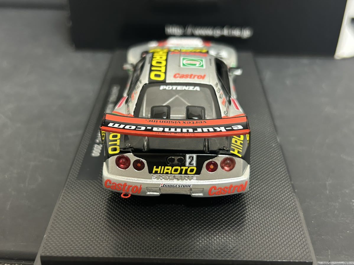 EBBRO 1/43 CASTROL NISMO GT-R jgtc 2000 P-4 エブロ　カストロール　ニスモ_画像9