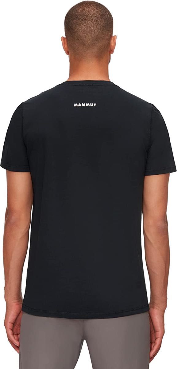 MAMMUT マムート 半袖Tシャツ グラフィックTシャツ 1017-03500 ブラック(黒) メンズL 新品