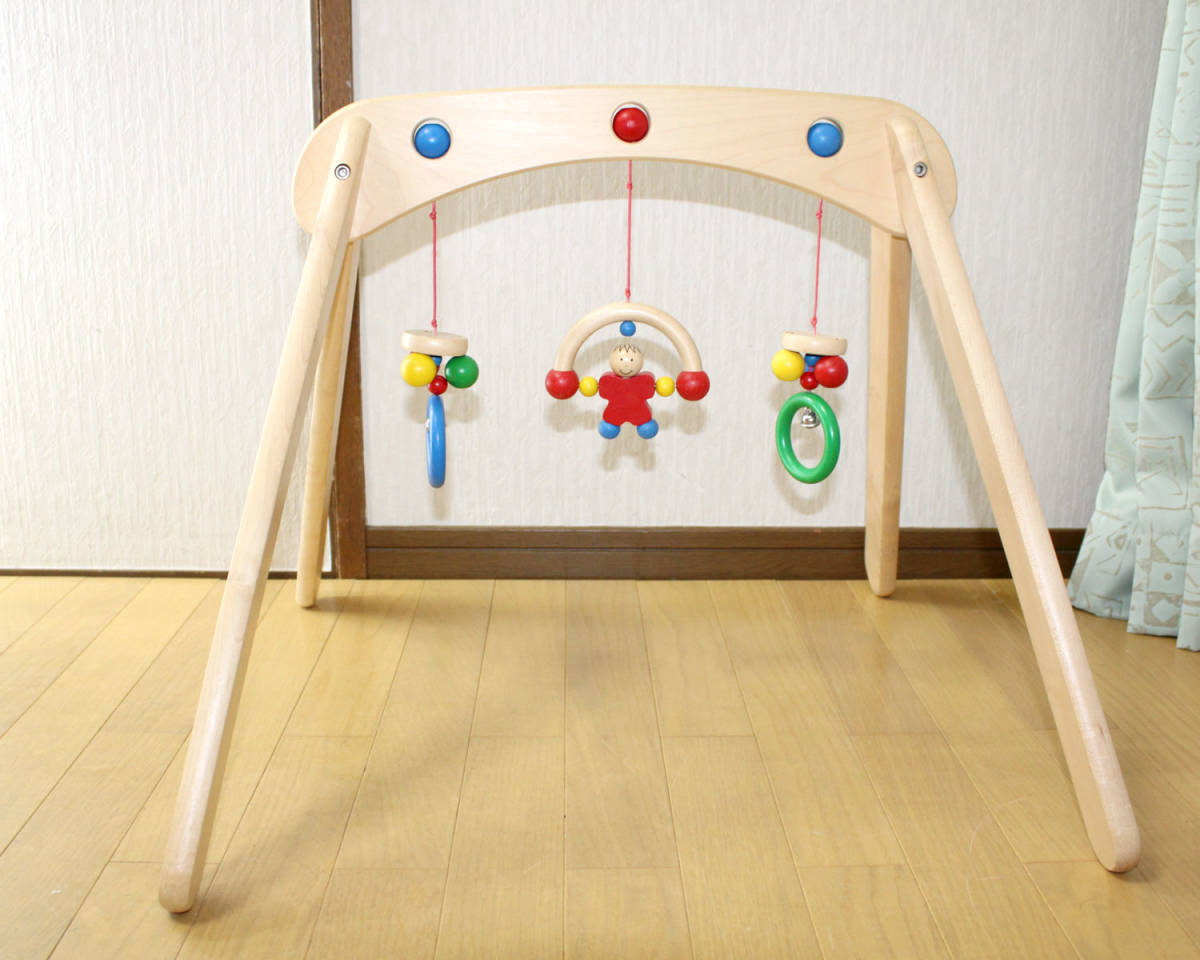 *m'c* beautiful goods SELECTA Germany wooden. baby gym * wooden toy *mji-na selector company 