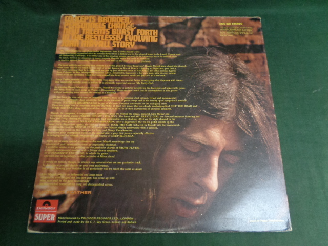 JOHN MAYALL/USA UNION●LP POLYDOR 2425 020_画像3