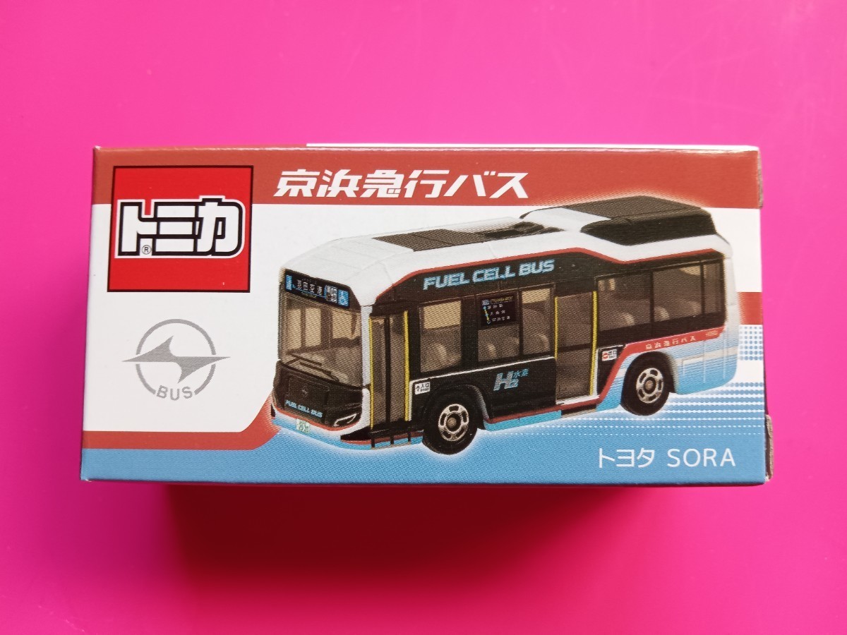 トミカ　京急バス　トヨタ　SORAバス　事業所限定　トミカ　京浜急行バス　トミカ　バス　トヨタ　水素バス_画像1