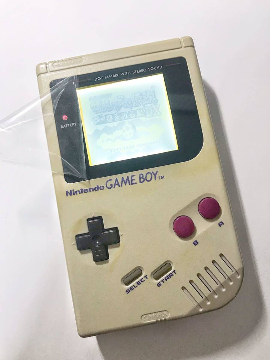 送料込初代ゲームボーイバックライト加工 gameboy OG backlight No9793