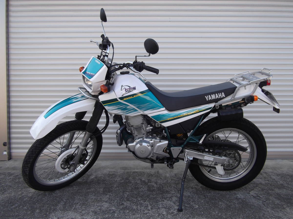 【千葉県野田市から出品】ヤマハセロー225ＷＥ（4JG5型）【検 KSR KLX KDX XL CRM CR Dトラッカー Dトラ XT】自賠責保険ありの中古車★_画像1