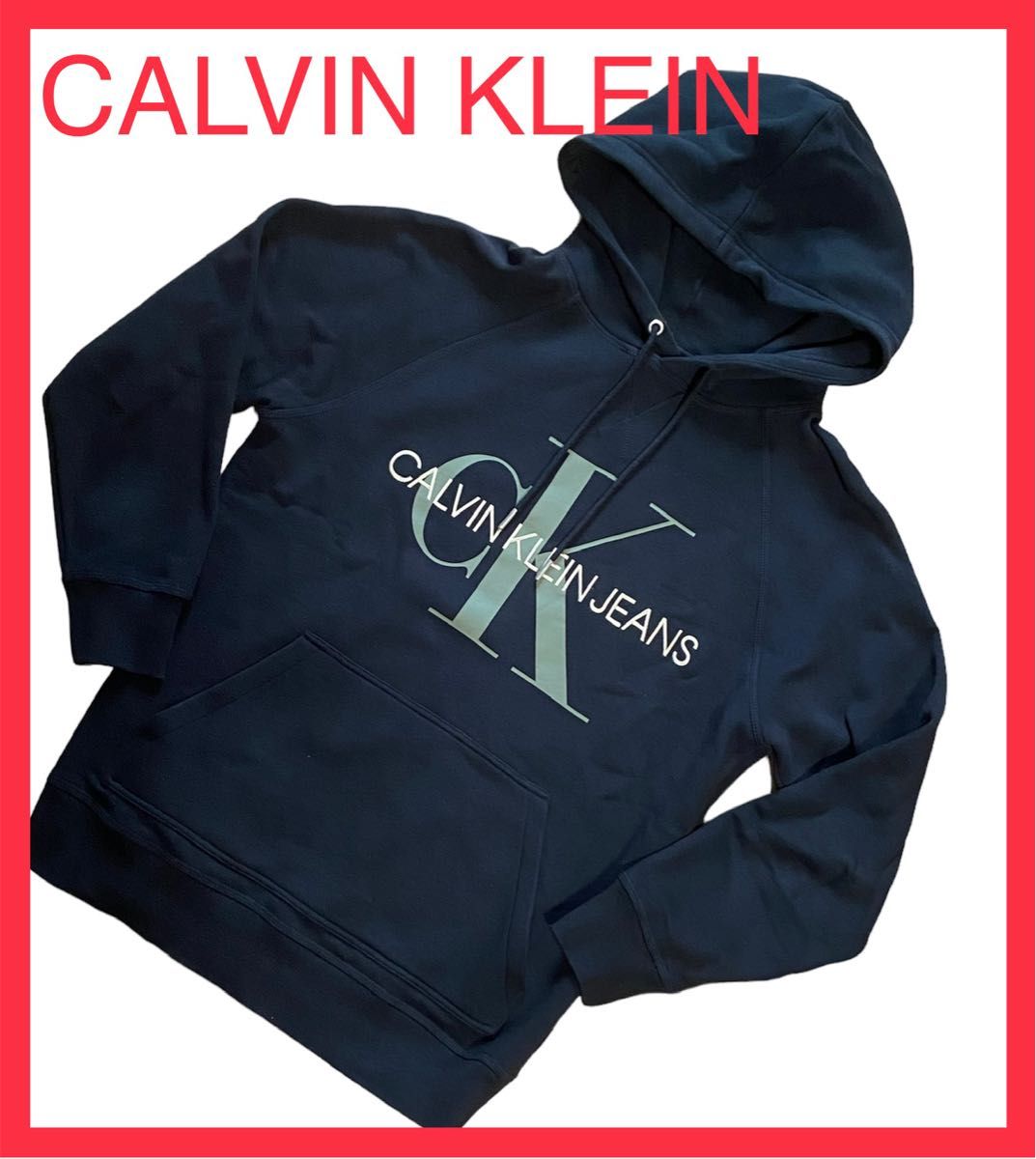 カルバンクライン Calvin Klein スタンダード ロゴパーカー プル
