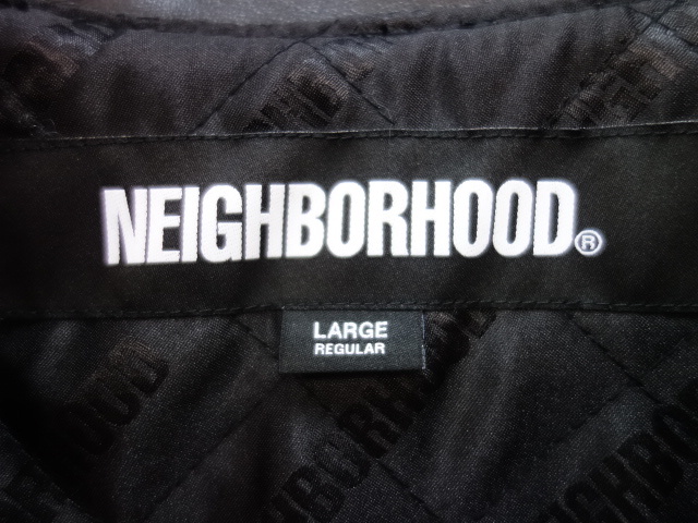 ★希少★新品未使用★NEIGHBORHOOD★LEATHER DOUBLE RIDERS JK . CL★レザーダブルライダースジャケット★Lewis Leathers☆b-9☆n-3☆n-1_画像8