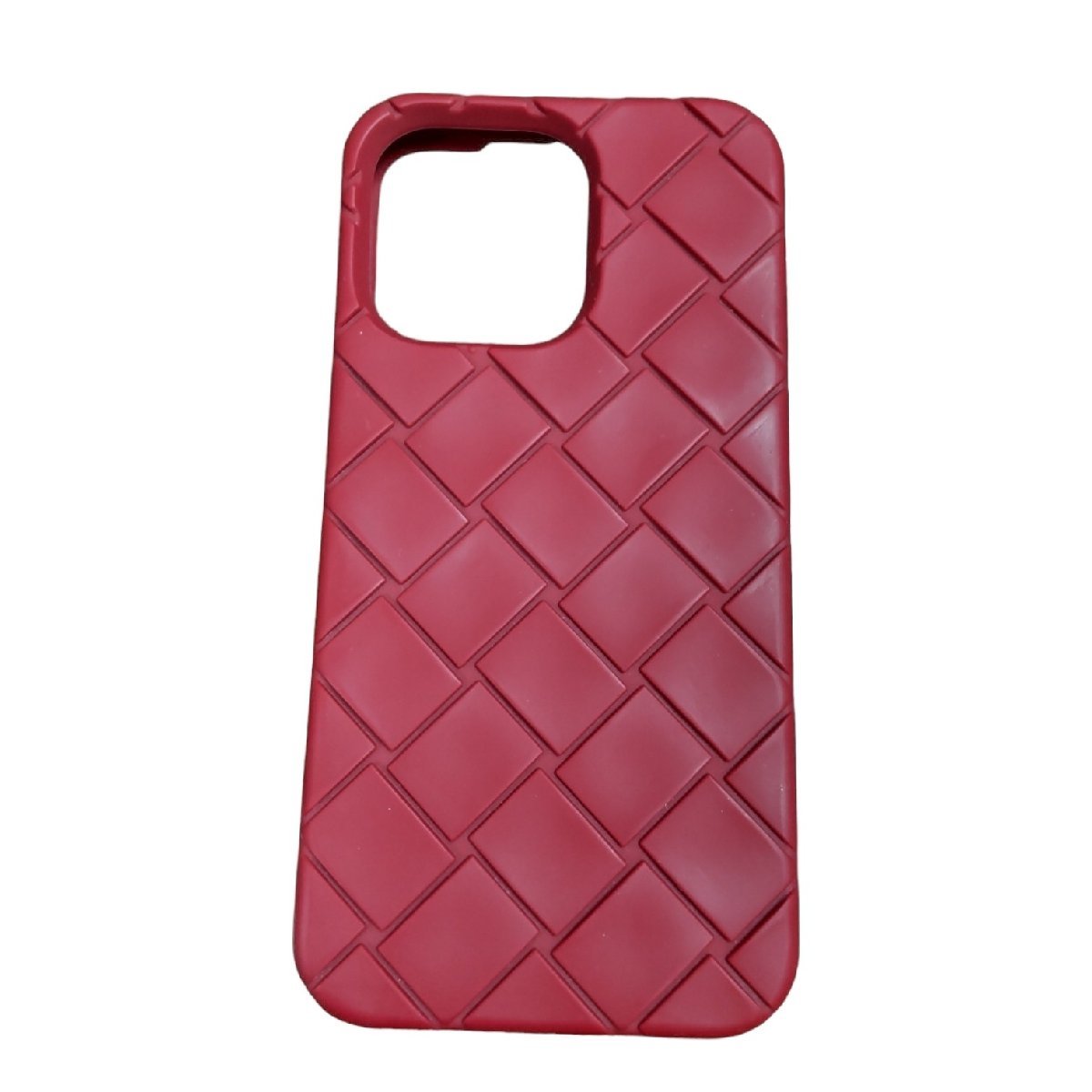 [ б/у товар ] BOTTEGA VENETA Bottega Veneta iPhone13Pro для кейс красный смартфон кейс корпус только N49865RK