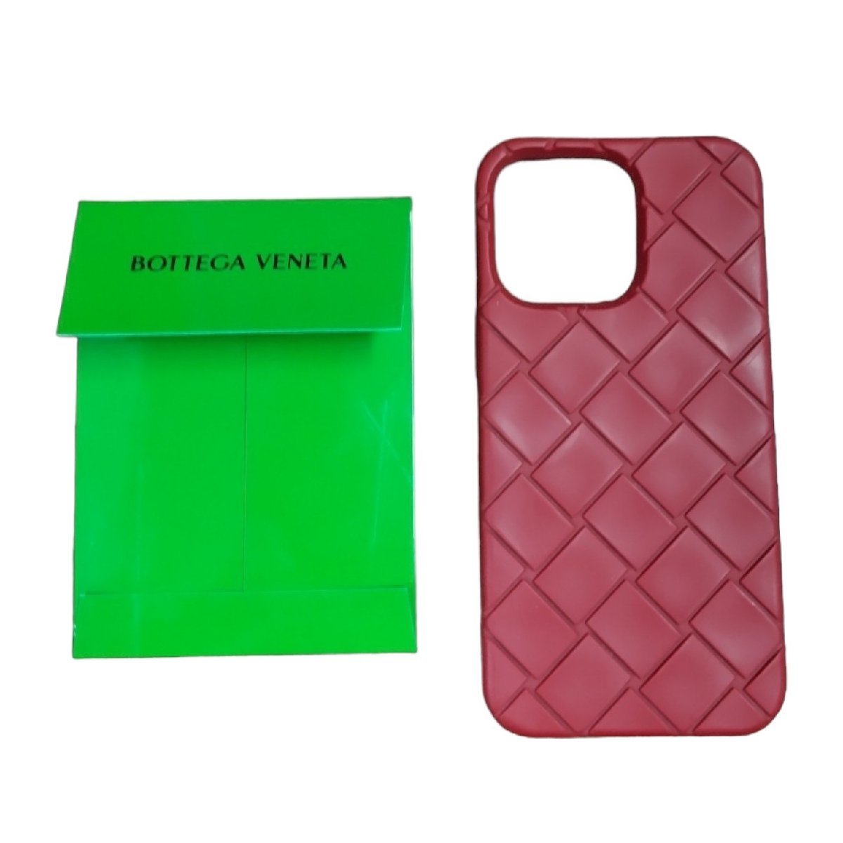 [ б/у товар ] BOTTEGA VENETA Bottega Veneta iPhone13Pro для кейс красный смартфон кейс корпус только N49865RK