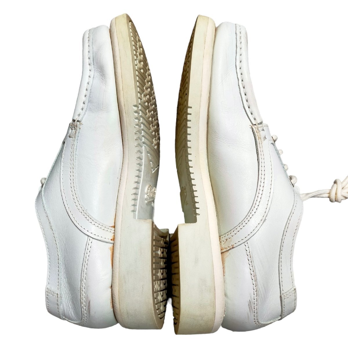 ◆中古品◆PARABOOT パラブーツ シューズ 靴 4.5 日本サイズ約 24.0‐24.5cm 白 ホワイト ファッション 本体のみ J48417NCの画像3
