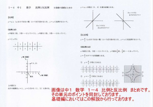 プロが教える 数学 中学 1年 DVD 4 比例・反比例 基礎編 問題集 中１ 中学１年 中学校 復習 自宅学習 問題 教材 まとめ プリント 販売多数