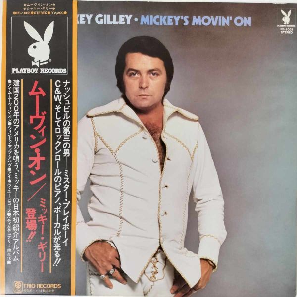 37600【プロモ盤】 Mickey Gilley / Mickey's Movin' On ※帯付き_画像1