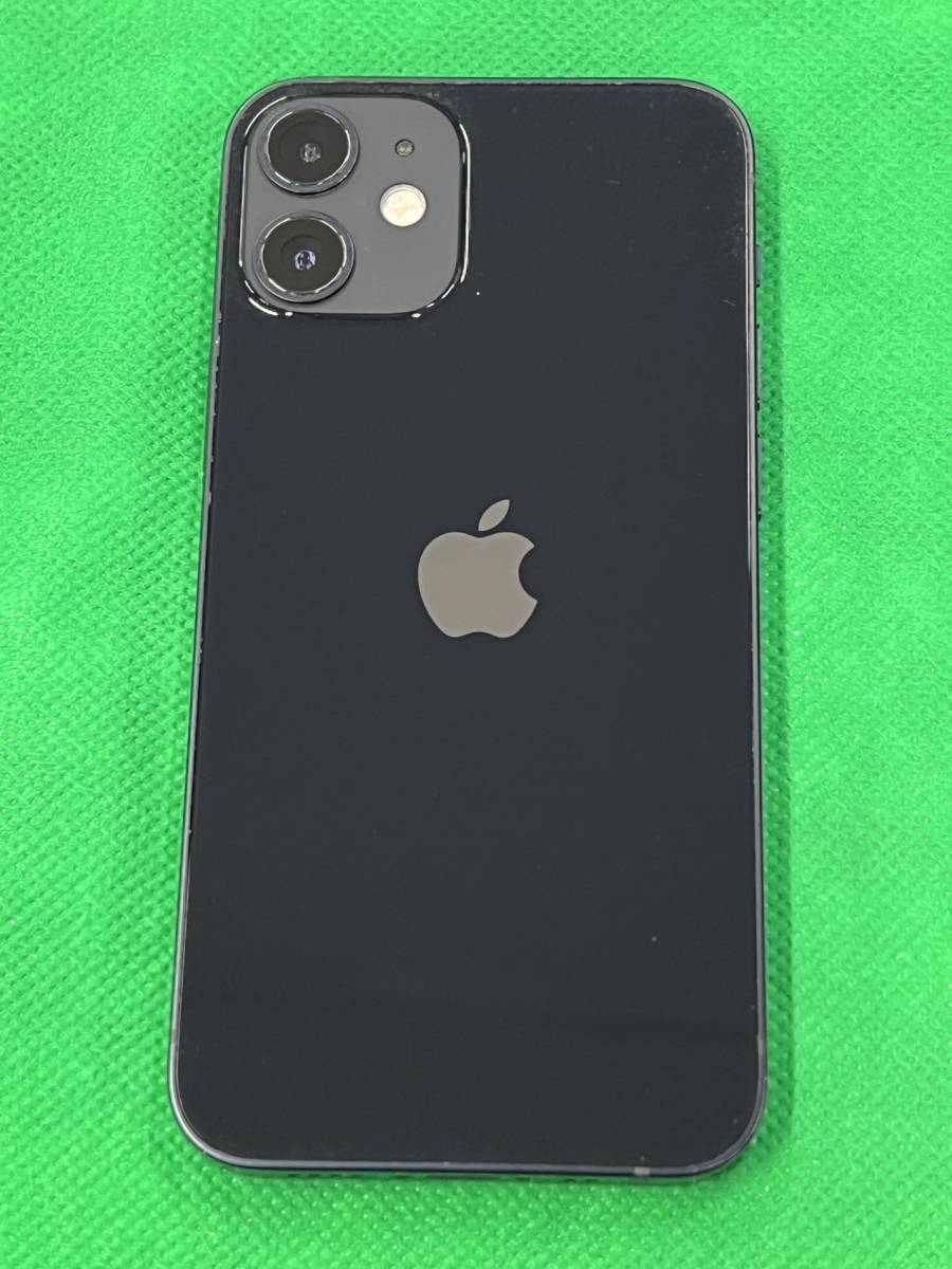 中古品 SIMフリー iPhone 12 mini 256GB ブラック 一括〇(iPhone 