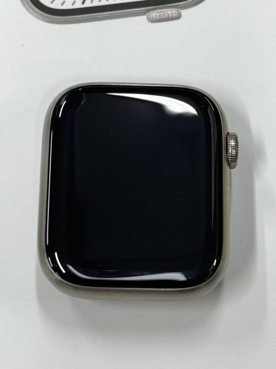 Apple Watch Edition Series 7 45mm シルバーチタニウム モデル GPS + Cellular ML8Y3J/A_画像2