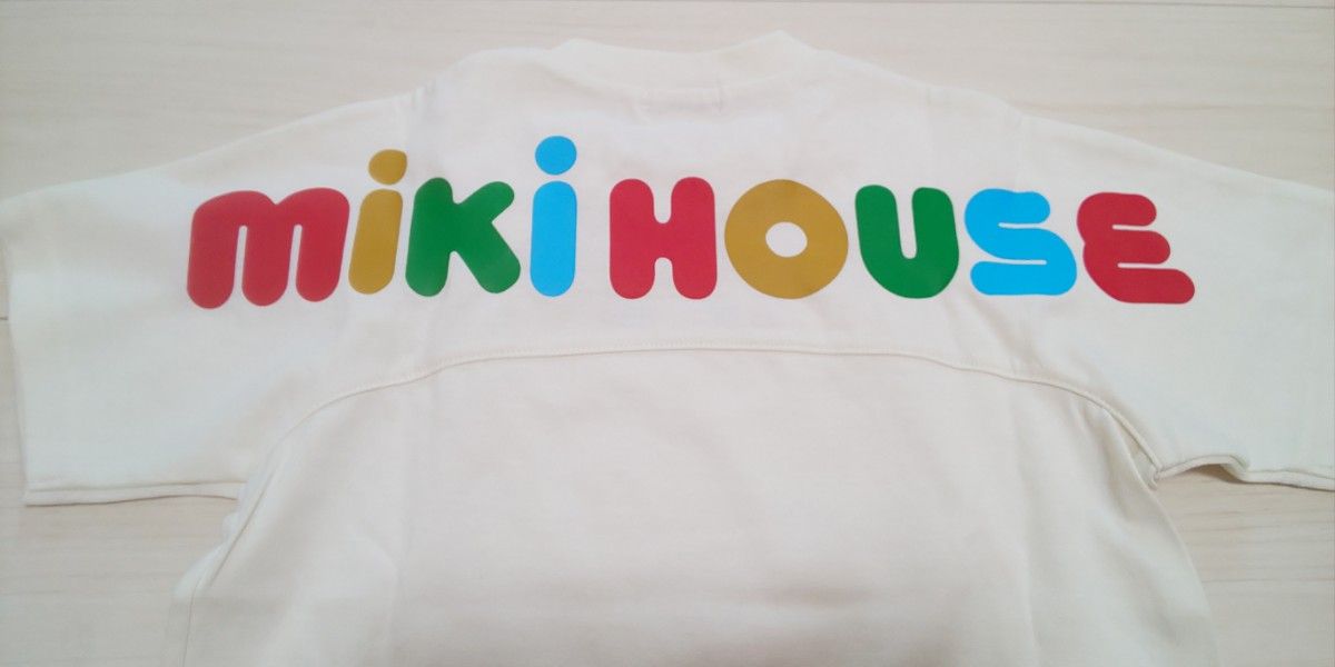 新品タグ付き／MIKI HOUSE／ミキハウス／半袖Tシャツ／size９０cm