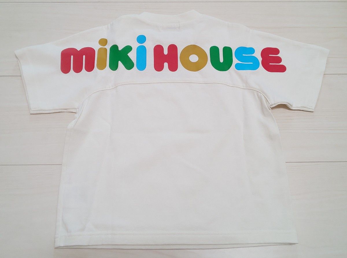 新品タグ付き／MIKI HOUSE／ミキハウス／半袖Tシャツ／size９０cm