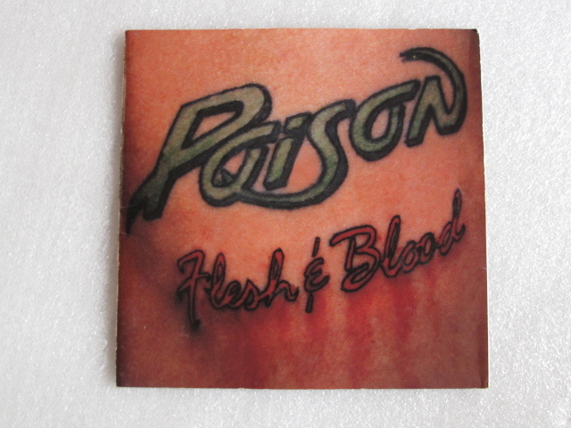 ◇90's 　ポイズン　POISON　 Flesh & Blood 初版国内盤 CD_画像1
