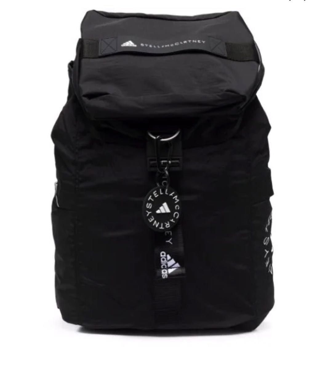 新品 人気 adidas by Stella McCartney バックパック ブラック 新品 人気 adidas by Stella McCartney バックパック ブラック
