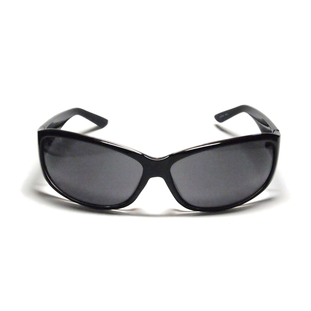 かっこいい 大きめ サングラス 新品 ブラック/スモーク 紫外線カット メンズ 紳士 ＵＶ 運転 ゴーグル 黒 濃い色 眼鏡 4250_画像2