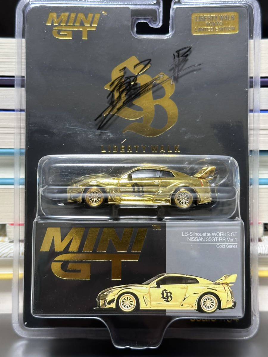 リバティーウォークLBWK MINI GT 1/64 35GT-RR Ver 1 LB WORKS - ミニカー