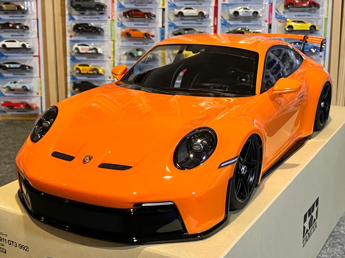 タミヤラジコンRCポルシェ911 GT3 (992)塗装済スペアボディ タミヤラジコンRCポルシェ911 GT3 (992)塗装済スペアボディ