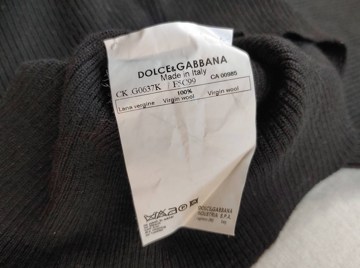 美品 DOLCE&GABBANA ドルチェ&ガッバーナ ニット セーター 美品 DOLCE&GABBANA ドルチェ&ガッバーナ ニット セーター