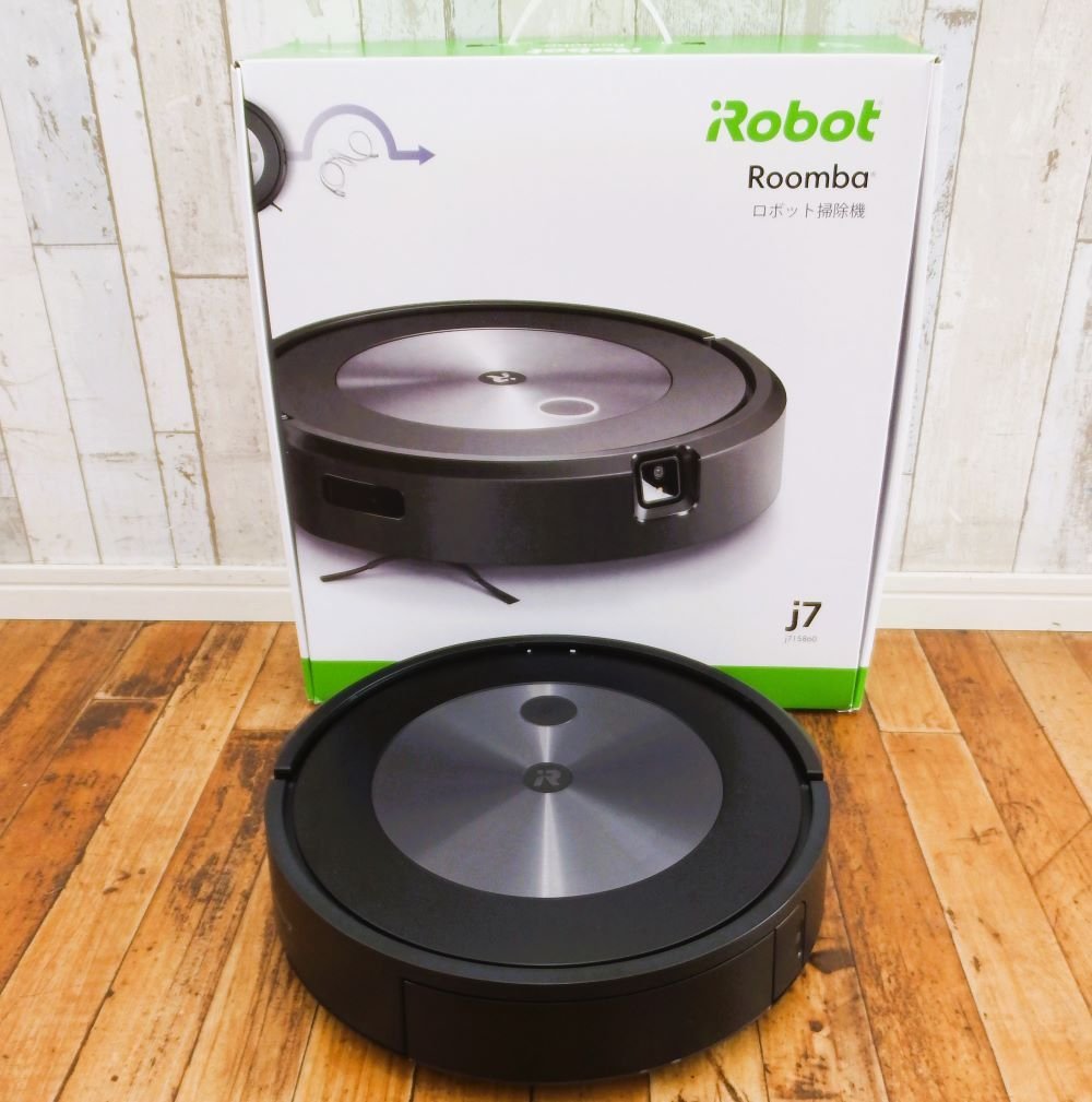 ○美品！iRobot Roomba/ルンバ j7 j715860 ロボット掃除機 定価99800円
