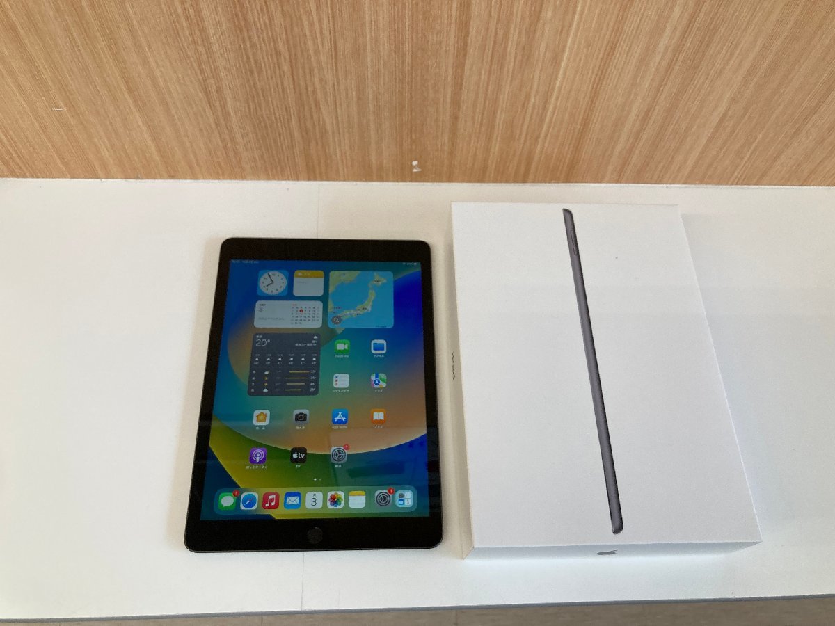 ☆ ipad 第９世代wi-fi ２５６GB 中古品MK2N3J/A スペースグレイ【動作