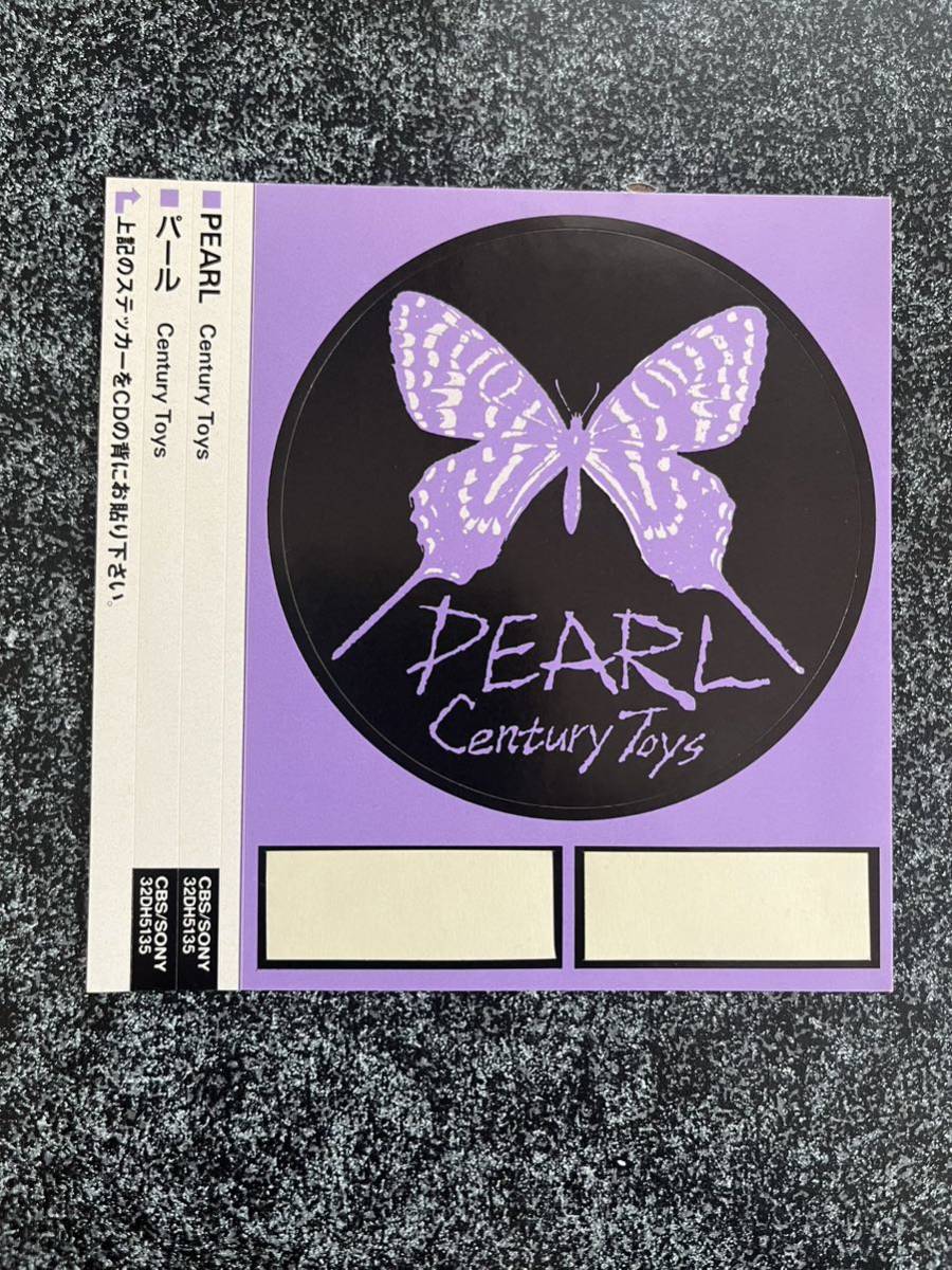 ’88年盤　ステッカー・ライブチラシ(当時モノ)帯付き　センチュリートイズ／パール　PEARL 田村直美　SHO-TA 初回限定盤 _画像4