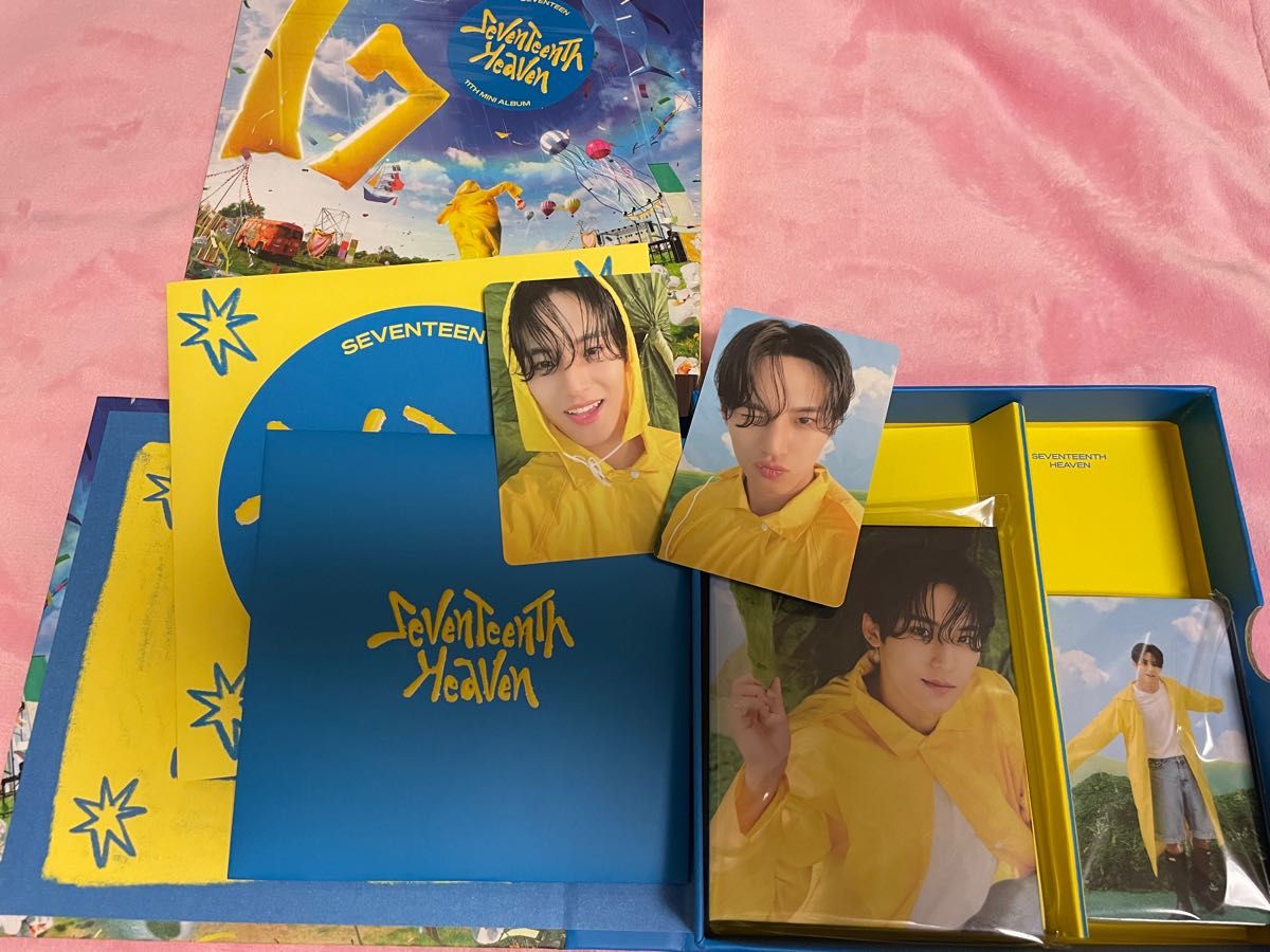 SEVENTEEN HEAVEN カラット盤 ミンギュ トレカ セブチ carat CD SEVENTEEN HEAVEN カラット盤 ミンギュ トレカ セブチ carat CD