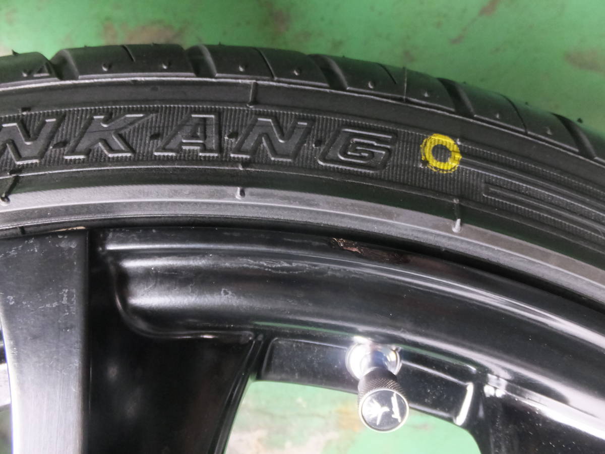 Weds Kranze VERAE★8J+48 PCD114.3-5穴★ナンカンNS-2 225/40R19 未使用タイヤ付き!!エスティマ・オデッセイ・アコード・ヴェゼル・CX-3!!_画像9