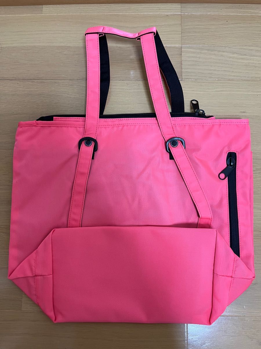 正規品　未使用品　旧モデル　anello 2way トートバッグ　リュック　ピンク　大容量、軽く　 TOTE  