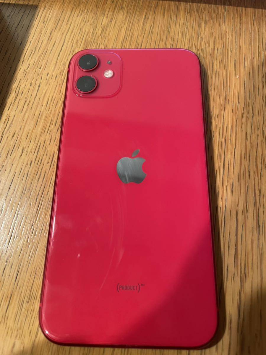 レビューで送料無料】 iPhone 11 simフリー red 64gb iPhone