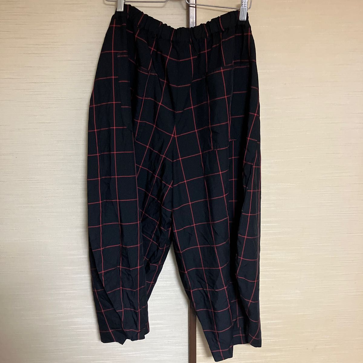即完売ブラックコムデギャルソン格子柄バルーンパンツ|Yahoo 即完売ブラックコムデギャルソン格子柄バルーンパンツ|Yahoo