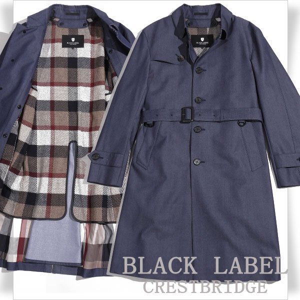 開梱 設置?無料 】 品1円~☆定価8.5万 BLACK ◇1664◇ L トレンチ