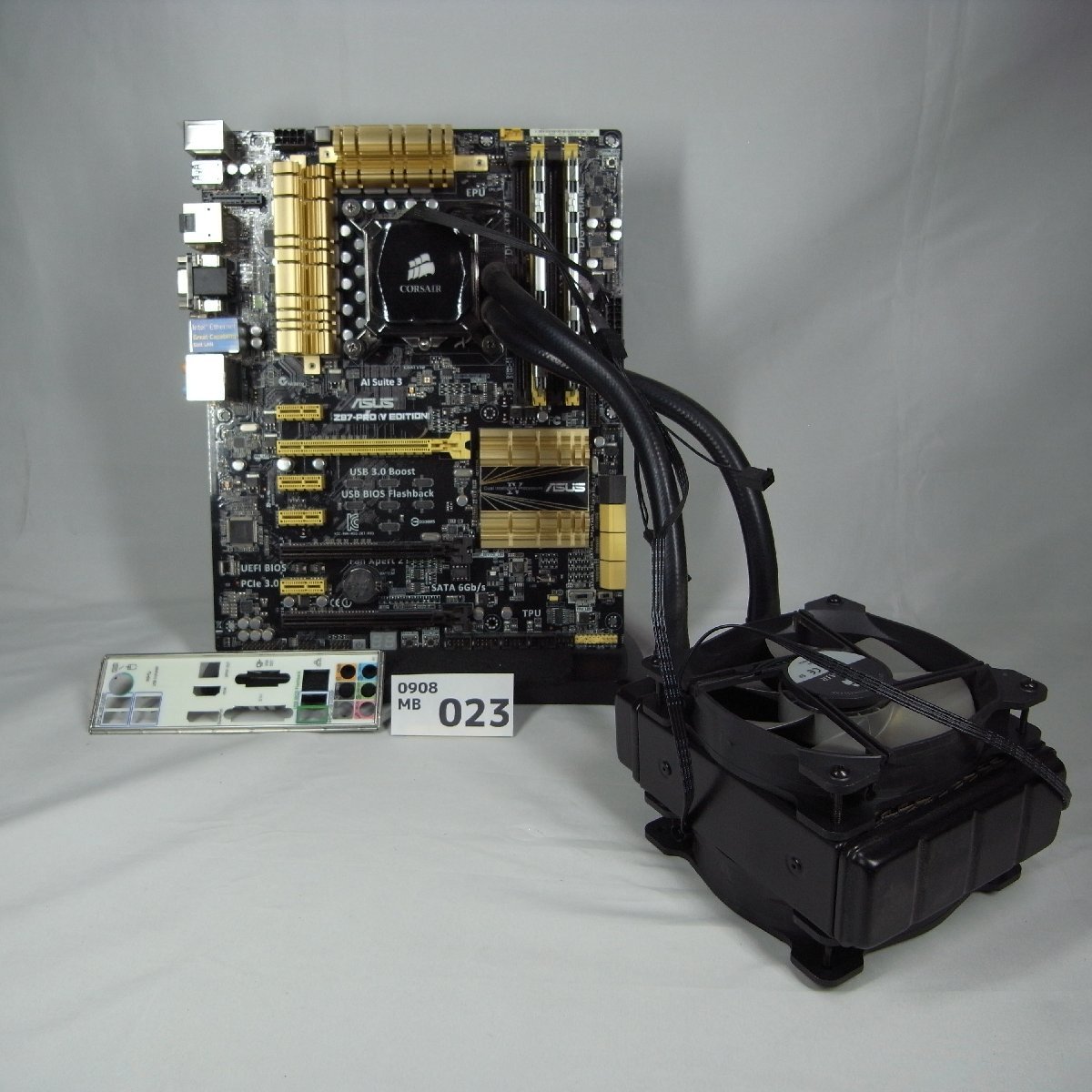 マザーボード ASUS Z87-PRO（Core i7-4770K、8GB×2）-