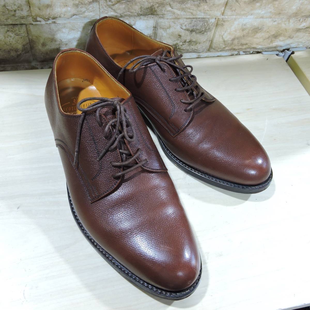 SCOTCH GRAIN 革靴 28EEE スコッチグレイン メンズ レザーシューズ ビジネスシューズ プレーントゥ 28cm 28.0cm 札幌市