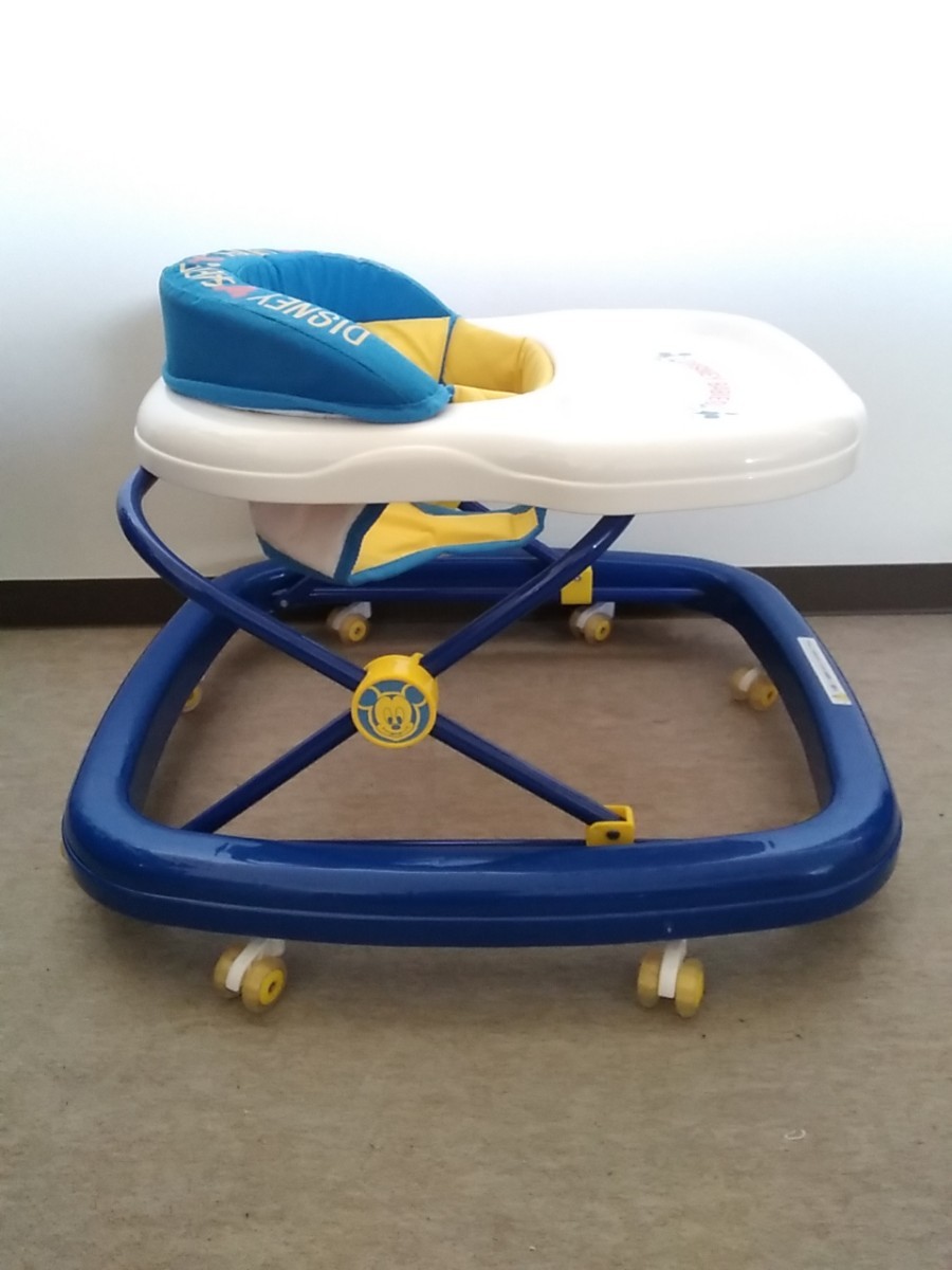 # SHOWA Mickey baby War car Disney DISNEY baby-walker goods for baby height adjustment possibility Yahoo auc only exhibition certainly commodity explanation obligatory reading 