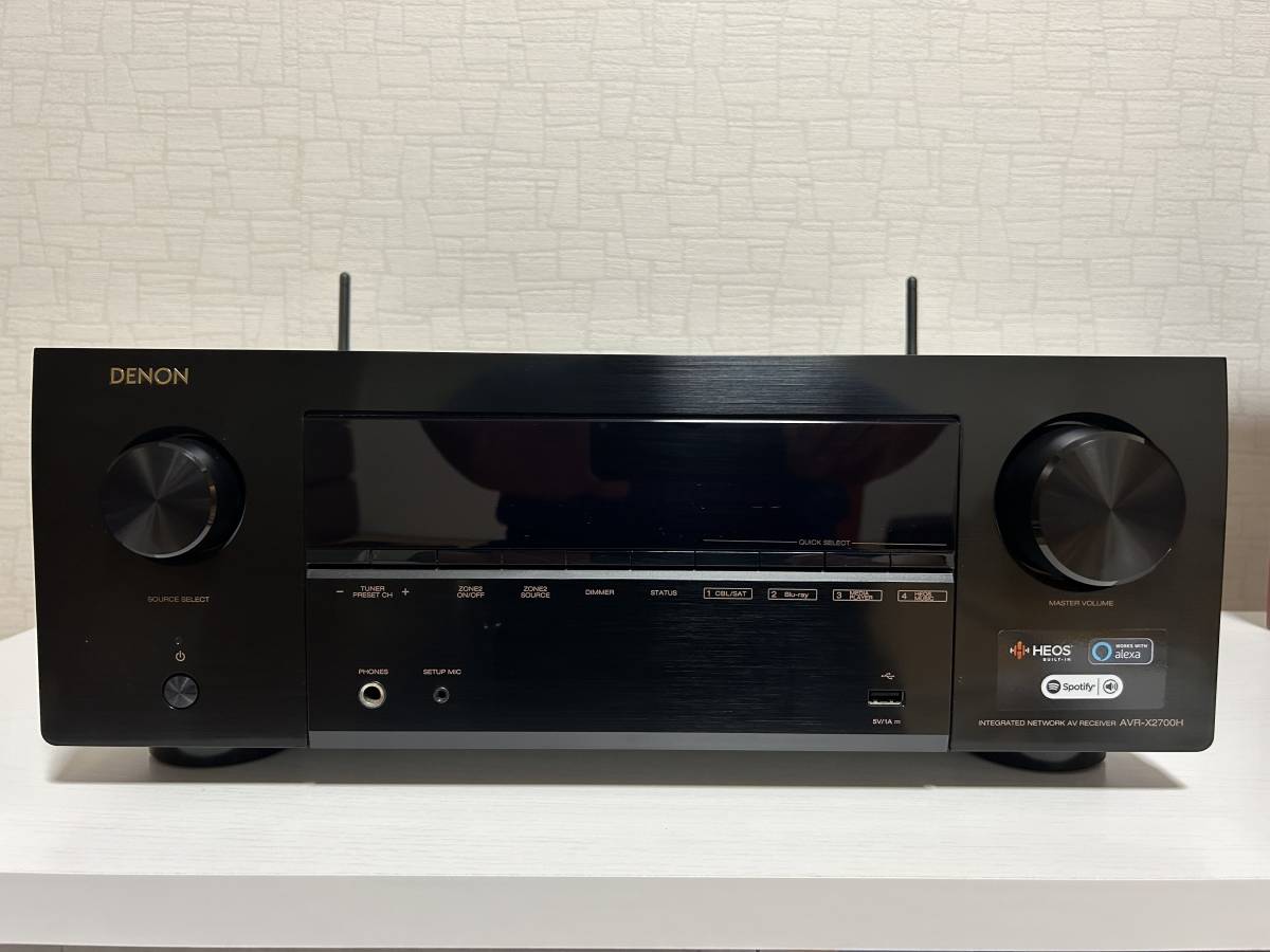 世界有名な DENON AVR-X2700H デノン 中古 デノン - fishtowndistrict.com