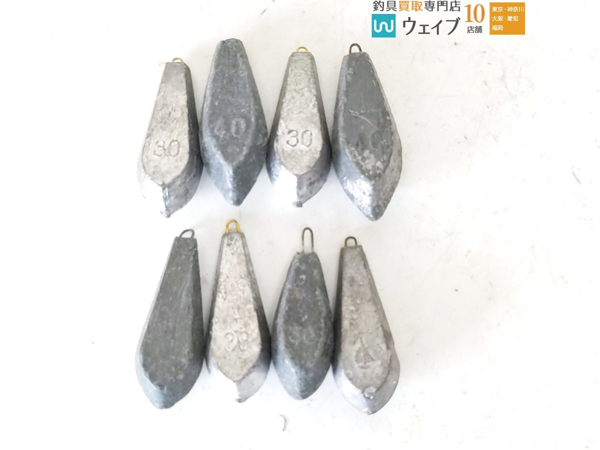 六角 ・ 丸型 ・ 胴付 ・ 円盤 ・ 蛍光 ・ シンカー 等 号数30～45号 総重量約10.3kgセット おもり オモリ 錘_60N418374 (7).JPG