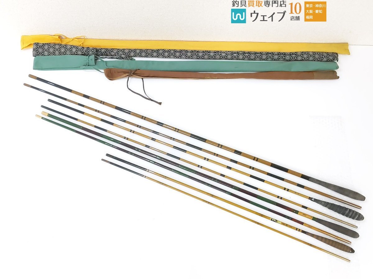 江戸作 12 、別作 江戸川 中硬 3.4M、征興 夢弦 二七〇、徹舟 13 等