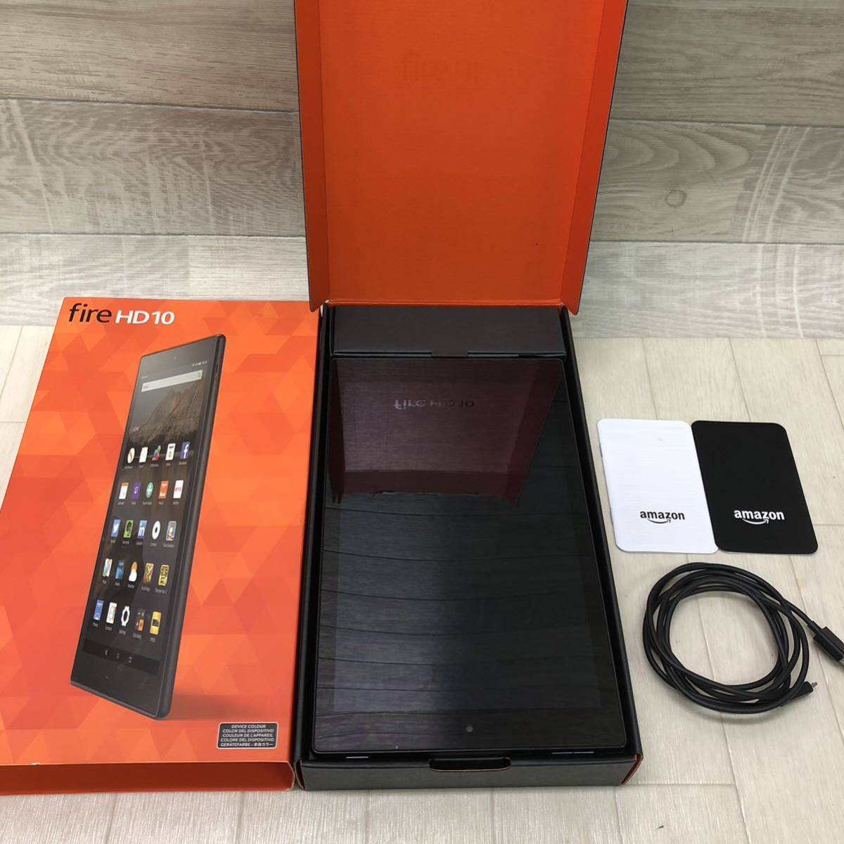 amazon Kindle Fire HD10 10.1インチ 32GB 第5世代 アマゾン Android タブレット 簡易動作確認＆簡易清掃＆初期化OK_画像1