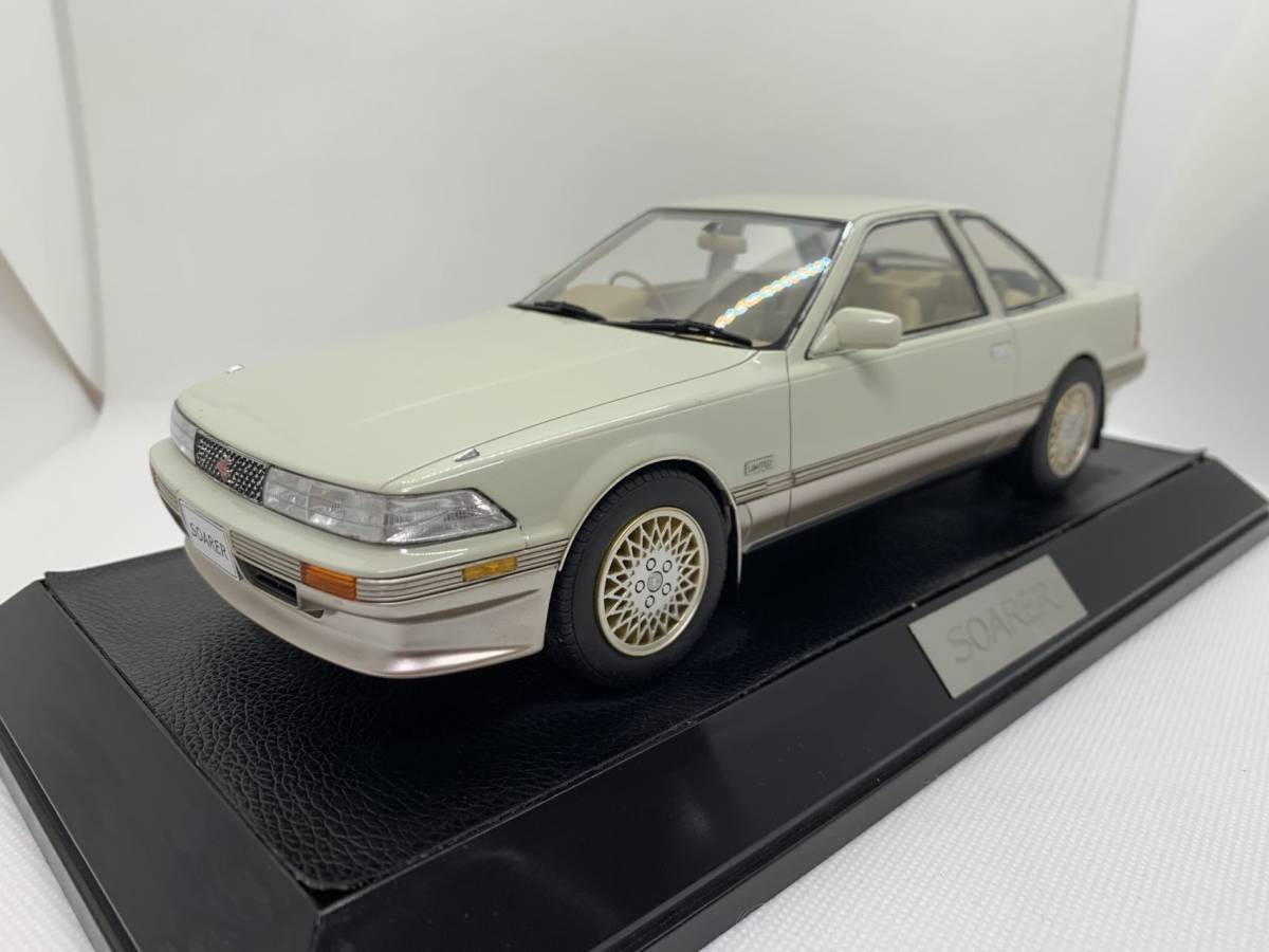 Hobby Japan 1/18 トヨタ ソアラ Toyota Soarer 3.0GT Limited (MZ20) 1986 Crystal White Toning 6143 J01-01-007_画像1