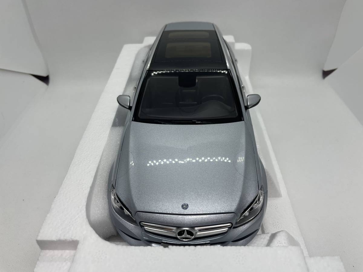 ノレブ 1/18 メルセデスベンツ Mercedes-Benz C-Class 2014 T-Moder Silver 183865 J03-04-017_画像5