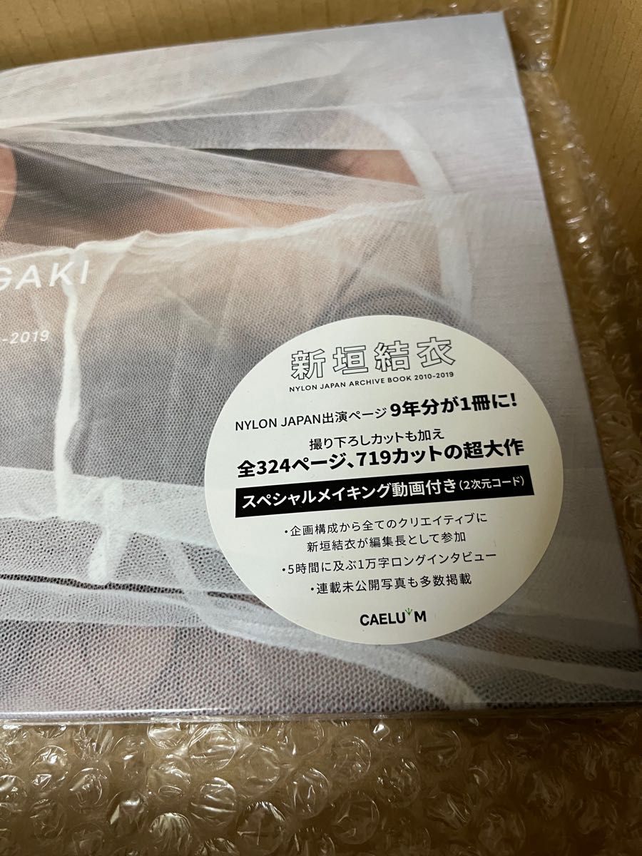 NYLON JAPAN ARCHIVE BOOK 2010-2019  新垣結衣写真集　初回版　