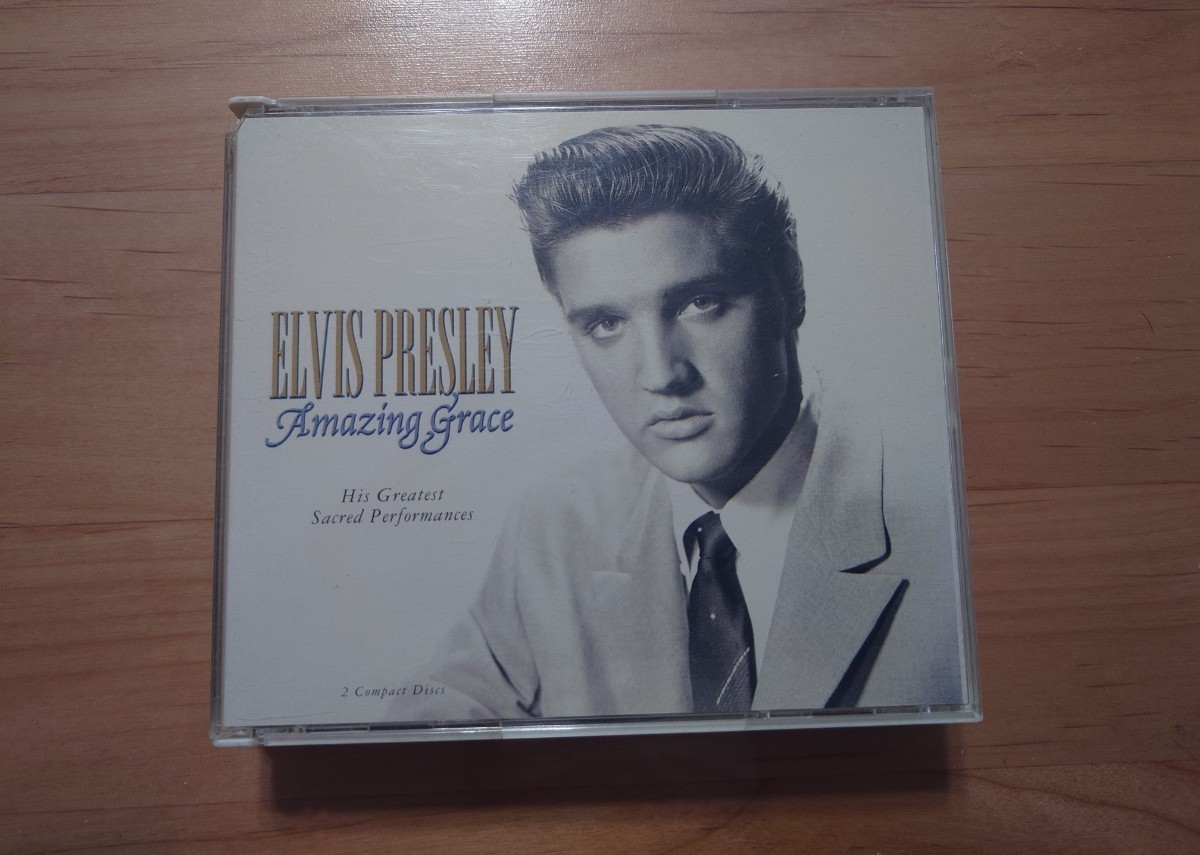 ★エルビス・プレスリー Elvis Presley★Amazing Grace: His Greatest Sacred Performances★2CD★ケース破損あり★中古品
