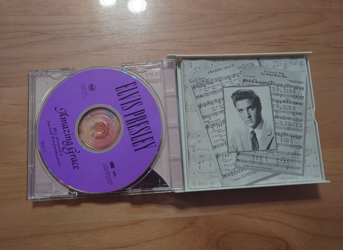 ★エルビス・プレスリー Elvis Presley★Amazing Grace: His Greatest Sacred Performances★2CD★ケース破損あり★中古品