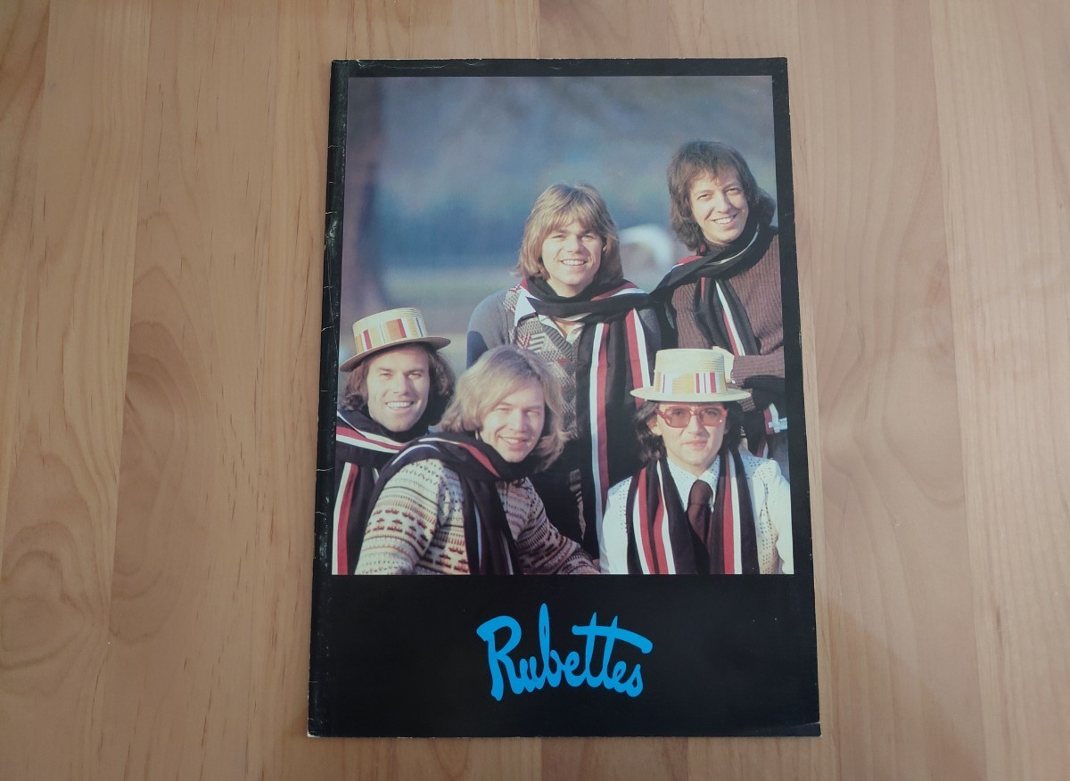 ☆Rubettes☆ルベッツ☆日本公演☆1976年☆ツアーパンフレット