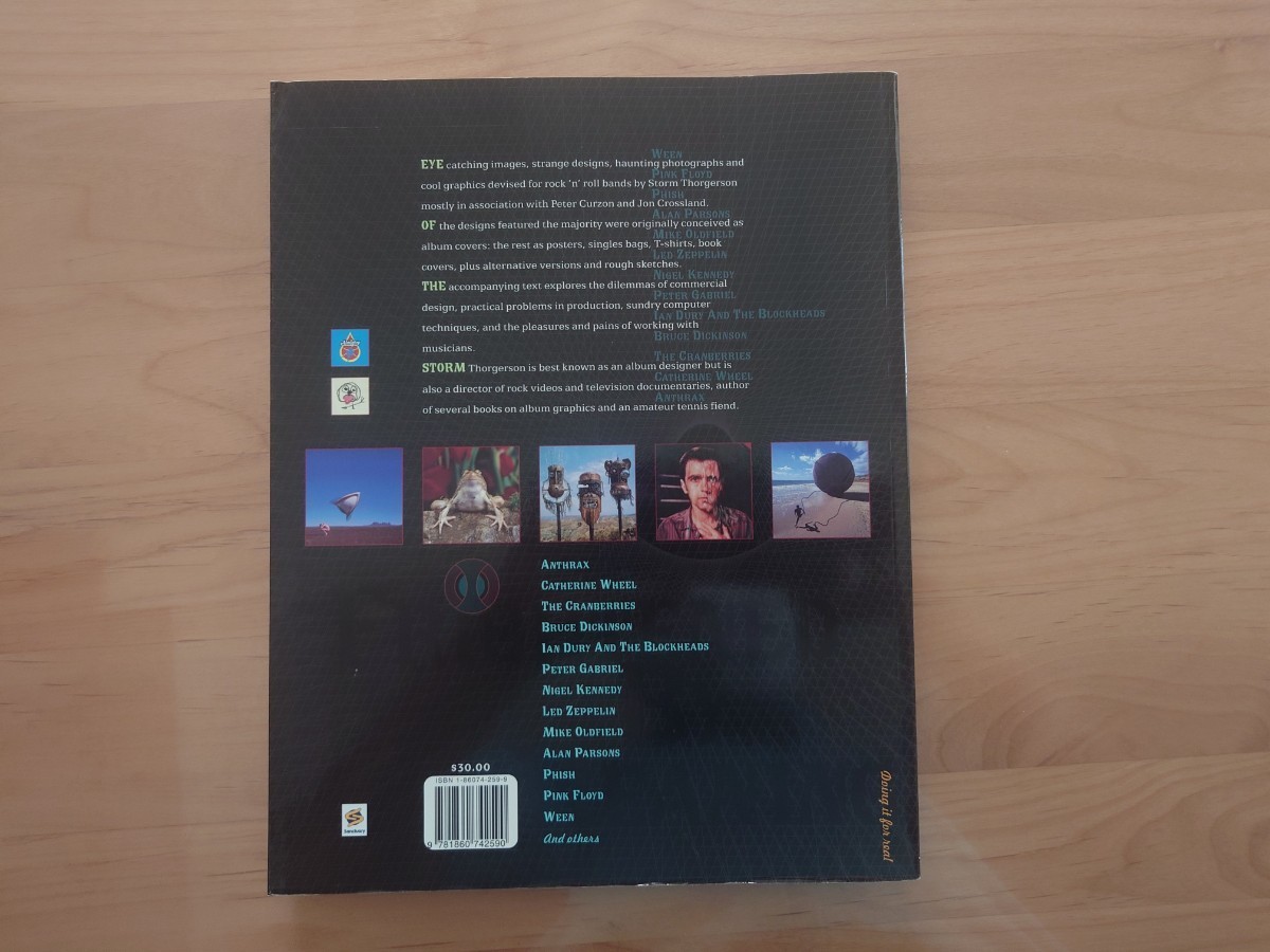 ★Eye of the Storm★The Album Graphics of Storm Thorgerson ストーム・ソーガソン★中古品★ヒプノシス★Hipgnosis