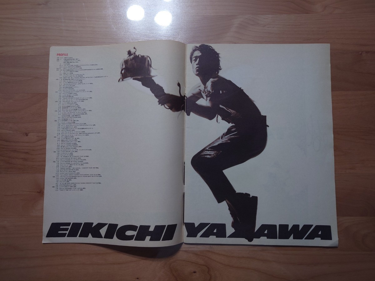 矢沢永吉 EIKICHI YAZAWA 1985 Take It Time ツアーパンフレット 矢沢永吉 EIKICHI YAZAWA 1985 Take It Time ツアーパンフレット