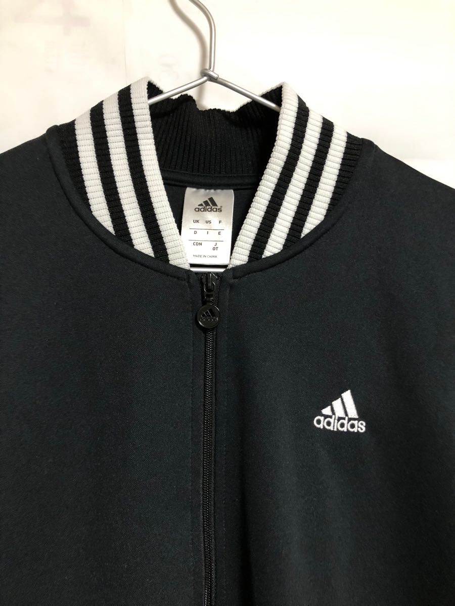adidas アディダス ジャージ 上着 トラックジャケット【美品 adidas アディダス ジャージ 上着 トラックジャケット【美品