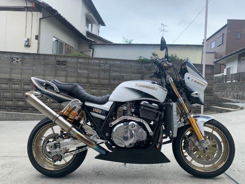 【ZRX1200DAEG/ZRX1200R/ZRX1100】フレームマウントキット 《超ジュラルミンZRX ダエグ フレームステー メーターステー》　_参考画像